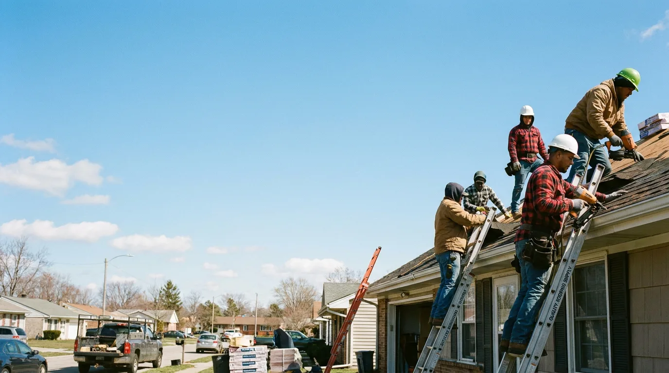 Roofing in Mendon, IL near me